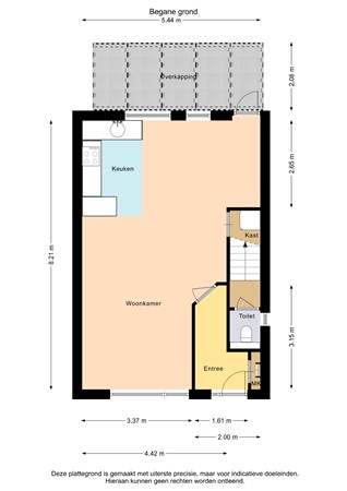 Floorplan - Warderhof 9, 8304 CP Emmeloord